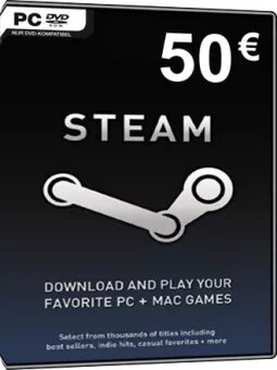 Steam-Guthaben 50 Euro