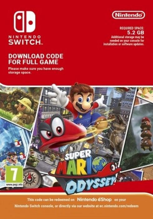 SUPER MARIO ODYSSEY SWITCH