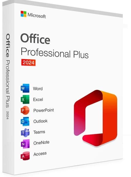 Microsoft Office 2024 Professional Plus 32/64 Bit