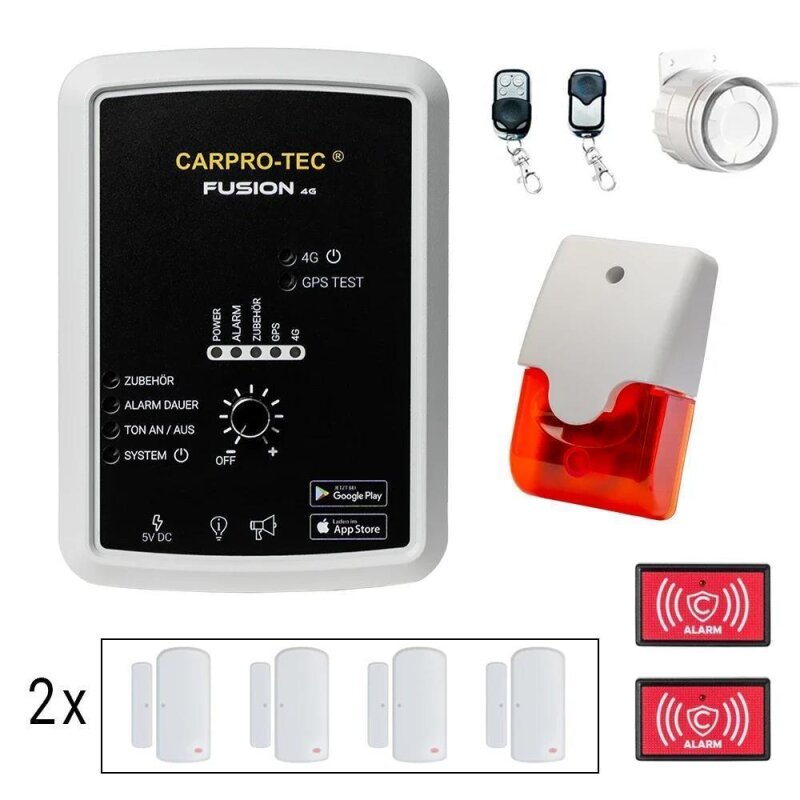 Wohnmobil Alarmanlage CarPro-Tec Camper Plus Set