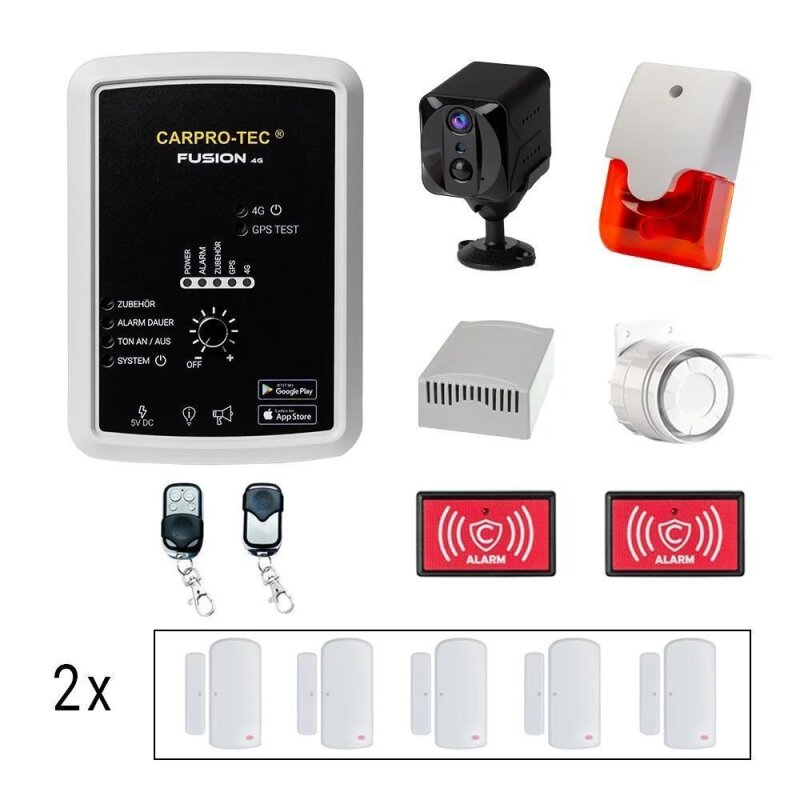 Wohnmobil Alarmanlage CarPro-Tec Camper Max Set