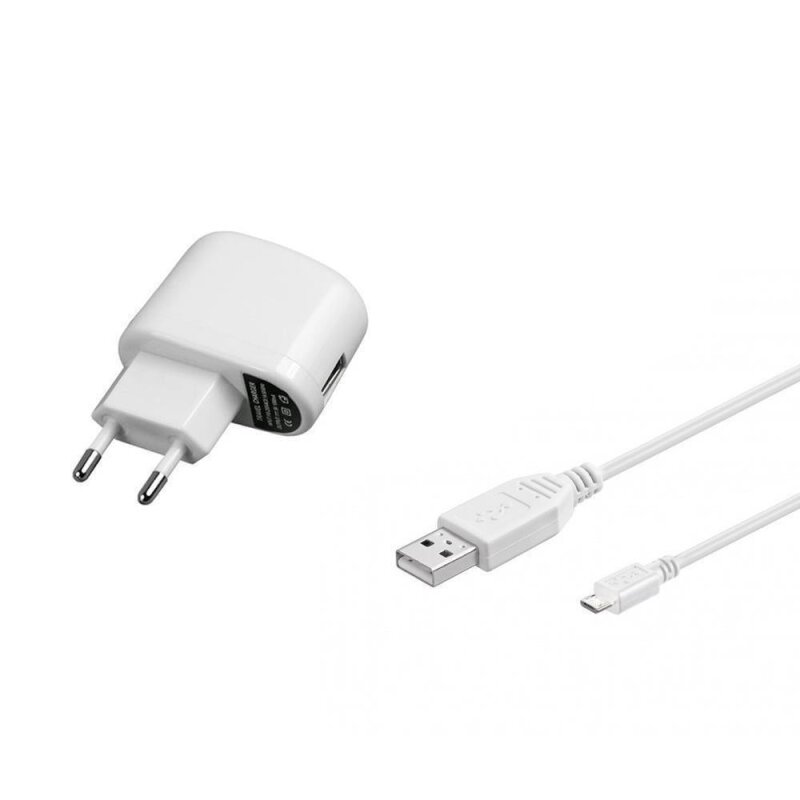 Ladeschale + Netzteil + USB-Kabel für Notrufsystem NR-02 / NR-03