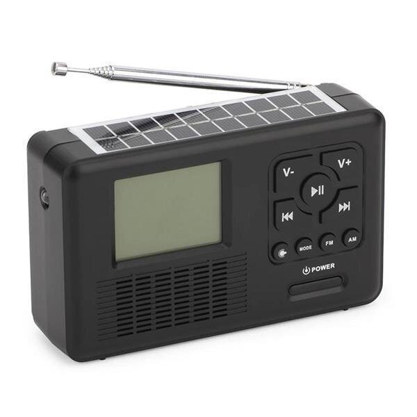 DAB+ Solar Radio LCD Display Bluetooth USB TF Card