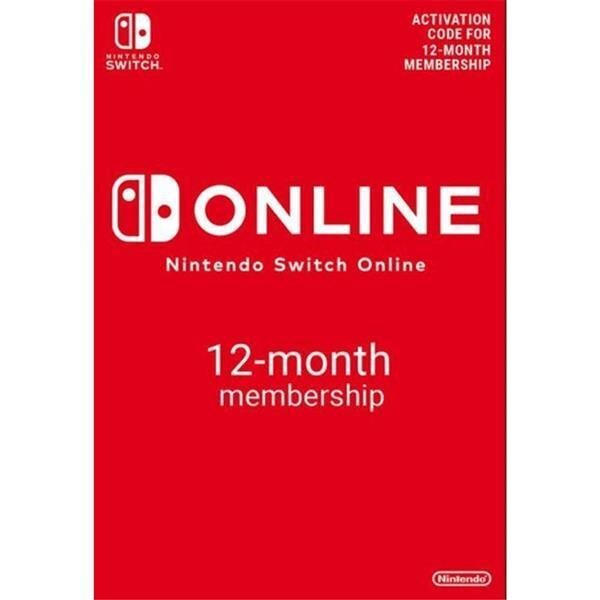 Nintendo Switch Online 12 Monate 365 Tage Mitgliedschaft...